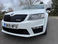 Used Skoda Octavia vRS 2015 White Hatchback
