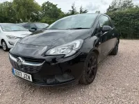 Used Vauxhall Corsa 75 HP (55 kW) 2017 Black Hatchback