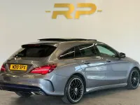 Used Mercedes CLA220 AMG line 170 HP (125 kW) 2019 Grey Coupe
