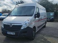 Used Vauxhall Movano 130 HP (95 kW) 2019 Silver MPV