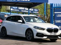 Used BMW 118 Sport Line 2022 White Hatchback