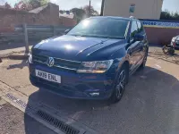 Używany VW Tiguan SE 150 KM (110 kW) 2018 Niebieski SUV