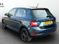 Used Skoda Fabia Colour Edition 95 HP (69 kW) 2021 Blue Hatchback