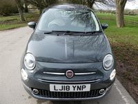Used Fiat 500 Lounge 69 HP (50 kW) 2018 Grey Hatchback
