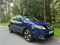 Usado Nissan Qashqai N-TEC 115 HP (84 kW) 2015 Azul SUV