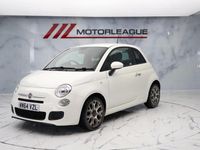 Used Fiat 500 S 69 HP (50 kW) 2014 White Hatchback