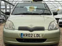 Used Toyota Yaris 68 HP (50 kW) 2002 Green Hatchback