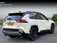 Used Toyota RAV4 Hybrid 222 HP (163 kW) 2021 White pearl bitone SUV