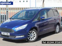 Used Ford Galaxy Titanium X 150 HP (110 kW) 2017 Blue MPV