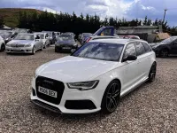 Used Audi RS6 Comfort 552 HP (405 kW) 2014 White Estate