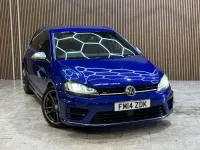 Used VW Golf VII R 295 HP (216 kW) 2014 Blue Hatchback