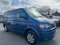 Used VW T5 Highline 138 HP (101 kW) 2013 Blue Van