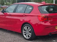 Used BMW 116 Sport Line 2015 Red Hatchback
