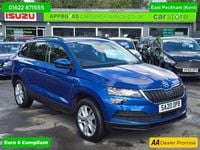Used Skoda Karoq SE 115 HP (84 kW) 2020 Blue SUV