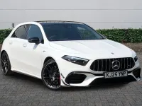 Used Mercedes A45 AMG 2025 White Hatchback