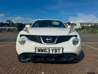 Used Nissan Juke Visia 94 HP (69 kW) 2013 White SUV