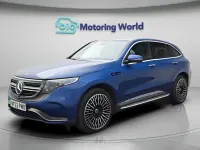 Used Mercedes EQC400 AMG line 300 kW (408 HP) 2023 Blue SUV
