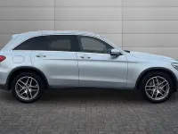 Used Mercedes GLC220 AMG line 168 HP (123 kW) 2017 Diamond silver SUV