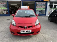 Used Toyota Aygo 2011 Red Hatchback