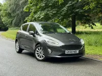 Used Ford Fiesta Titanium 100 HP (73 kW) 2018 Grey Hatchback