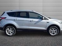 Used Ford Kuga Titanium 150 HP (110 kW) 2017 Moondust silver SUV