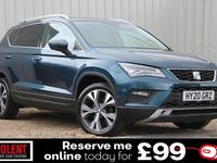 Used Seat Ateca SE Technology 150 HP (110 kW) 2020 Blue SUV
