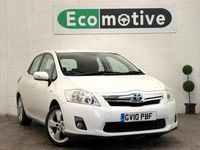 Used Toyota Auris Hybrid 2010 White Hatchback