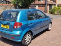 Used Hyundai Getz 105 HP (77 kW) 2003 Blue Hatchback