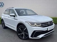 Used VW Tiguan R-line 150 HP (110 kW) 2023 White SUV