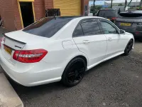 Used Mercedes E250 2010 White Sedan