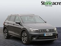 Used VW Tiguan R-line 150 HP (110 kW) 2018 Grey SUV