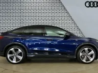 Used Audi Q4 e-tron Black Edition 210 kW (286 HP) 2024 Blue SUV