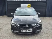 Used Vauxhall Astra Design Edition 123 HP (90 kW) 2016 Black Hatchback