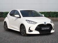 Used Toyota Yaris Hybrid Design 2022 White Hatchback