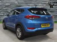 Used Hyundai Tucson SE 116 HP (85 kW) 2015 Blue SUV