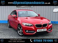 Used BMW 218 Sport Line 2015 Red Coupe