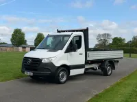 Begagnad Mercedes Sprinter Progressive 2021 Vit Van