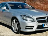 Used Mercedes CLS250 AMG 204 HP (150 kW) 2013 Silver Coupe