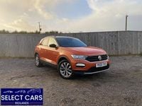 Used VW T-Roc Design 150 HP (110 kW) 2020 Orange SUV
