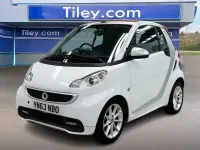 Used Smart ForTwo Cabrio Passion 71 HP (52 kW) 2013 White Cabriolet