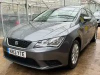 Used Seat Leon 110 HP (80 kW) 2013 Grey Hatchback