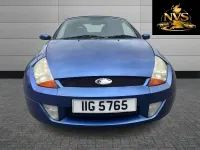 Used Ford StreetKa 95 HP (69 kW) 2005 Blue Cabriolet