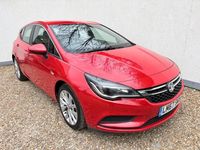Used Vauxhall Astra 125 HP (91 kW) 2017 Red Hatchback