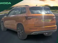 Used Skoda Karoq SportLine 150 HP (110 kW) 2023 Orange SUV