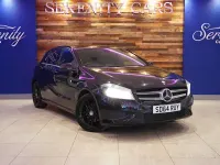 Used Mercedes A180 122 HP (89 kW) 2014 Purple Hatchback