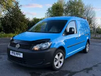 Used VW Caddy 102 HP (75 kW) 2011 Blue MPV