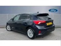 Used Ford Focus Titanium 123 HP (90 kW) 2021 Blue Hatchback