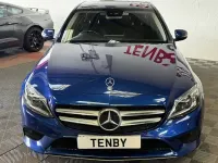 Used Mercedes C200 Premium 184 HP (135 kW) 2019 Blue Sedan