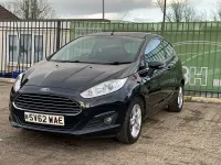 Used Ford Fiesta Zetec 82 HP (60 kW) 2013 Black Hatchback