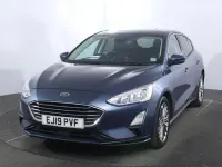 Used Ford Focus Titanium X 150 HP (110 kW) 2019 Blue Hatchback